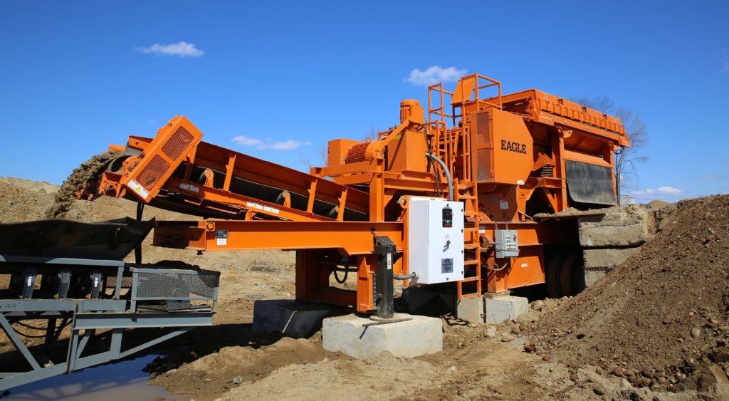 Eagle Crusher Portable Jaw Crusher