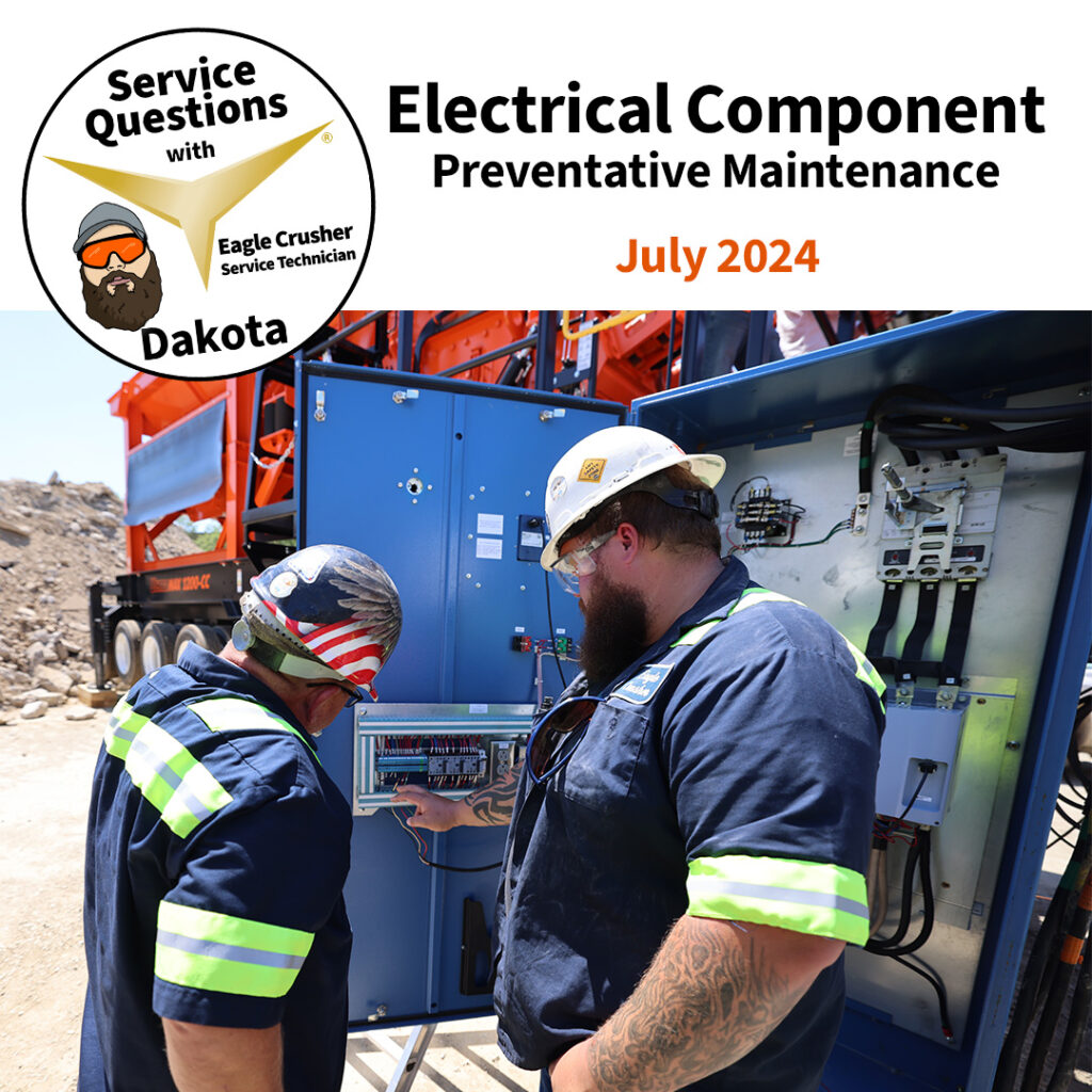 Service Questions: Electrical Component Preventative Maintenance