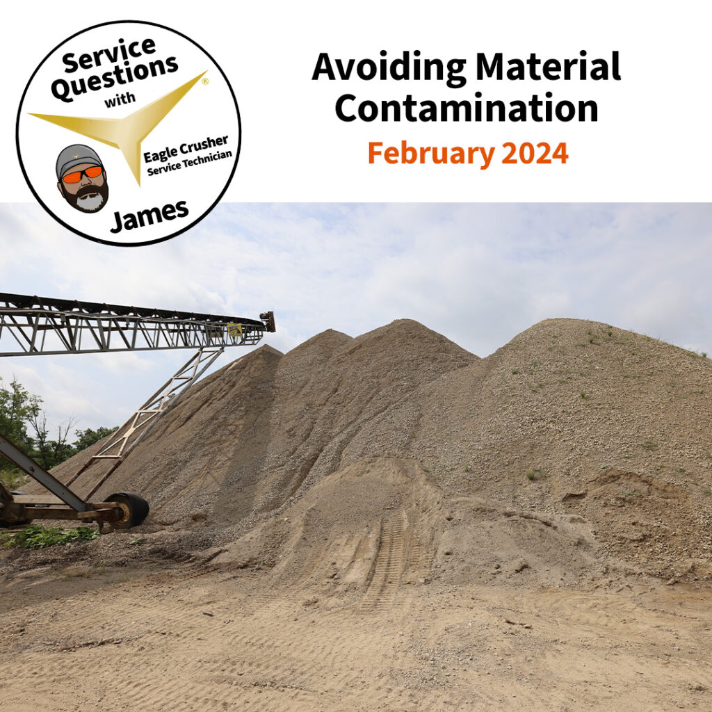 Service Questions: How to Avoid Material Contamination