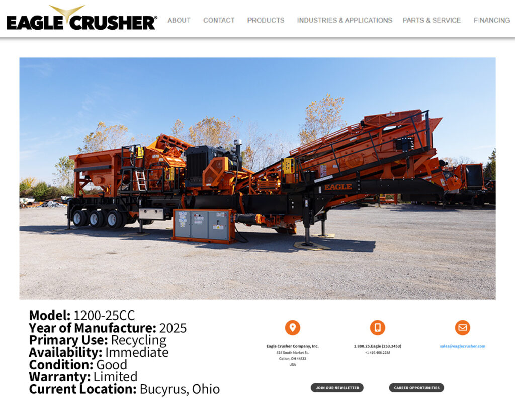 Service Questions: What to Check Before Buying Used Crushers