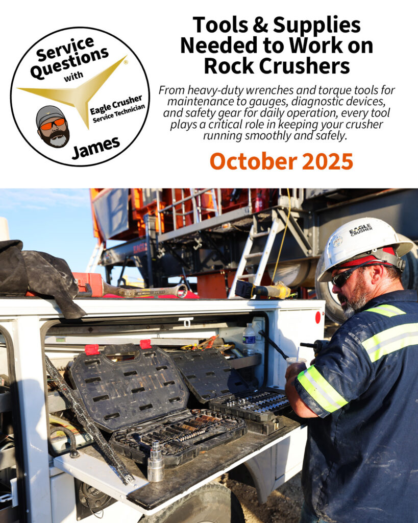 Tools Needed to Work on Your Rock Crusher
