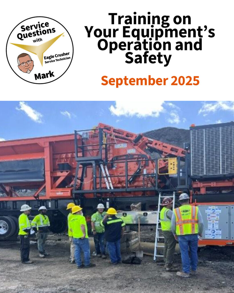 Training on Your Equipment’s Operation and Safety