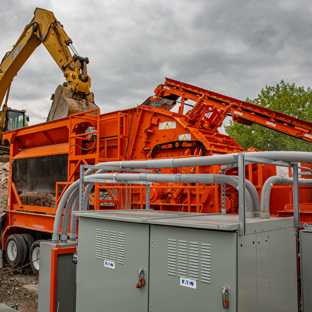 Following Lockout-Tagout Procedure to Protect Crushing Personnel